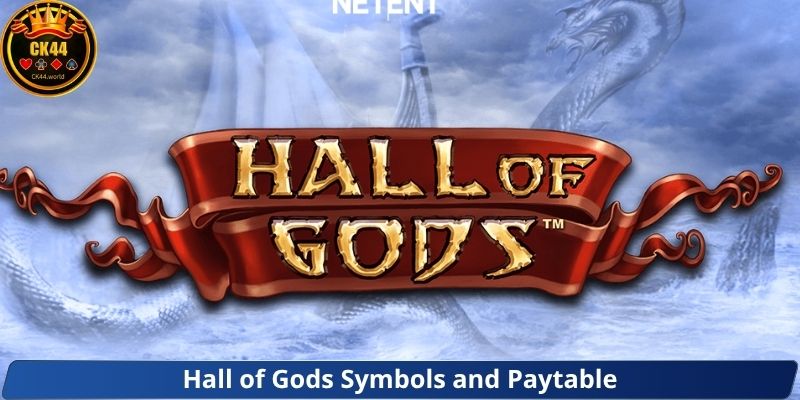 Hall of Gods Symbols and Paytable